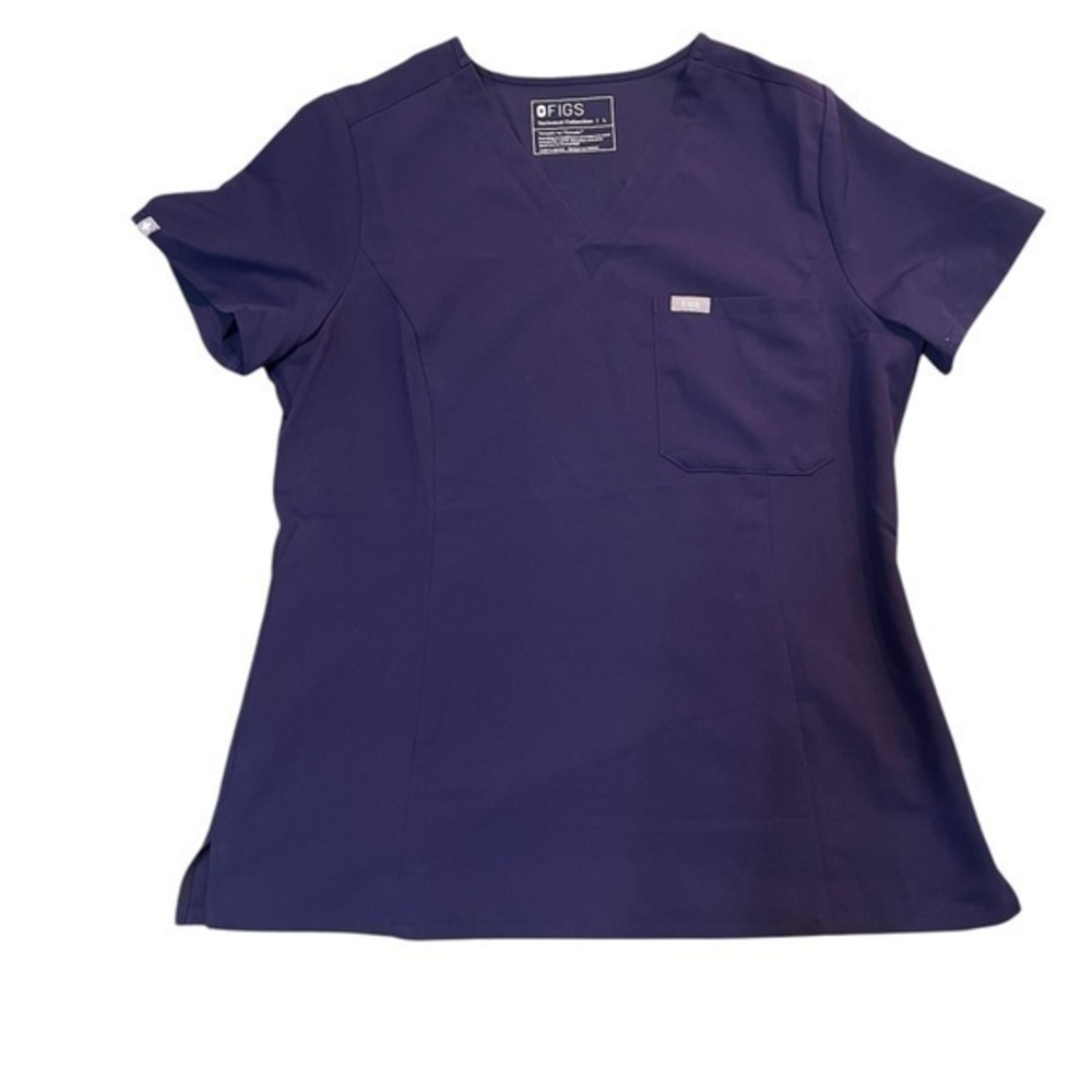 FIGS Technical Scrub Top Size Large PO 3849